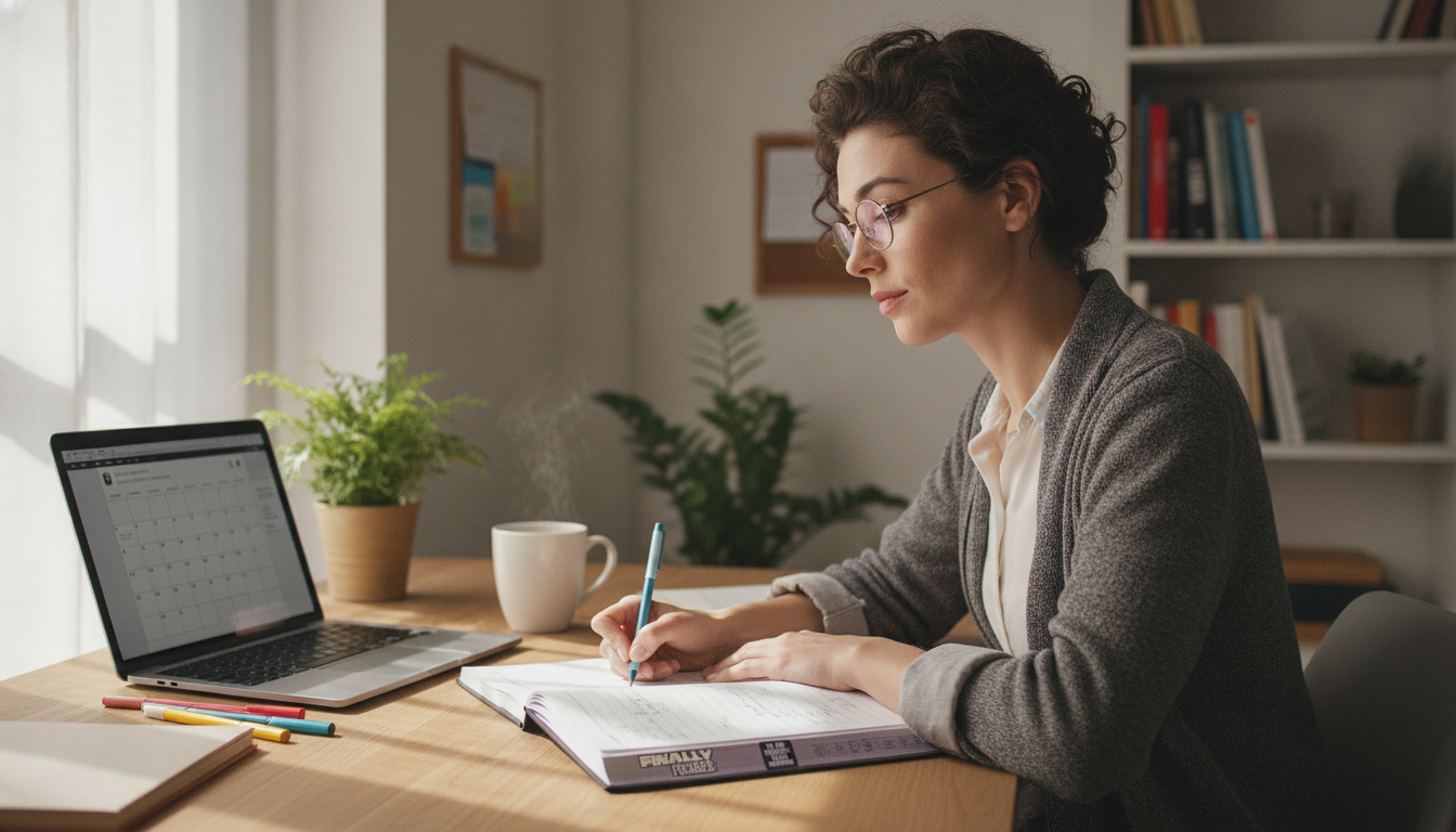 Finally Focused Workbook: End Procrastination in 7 Days